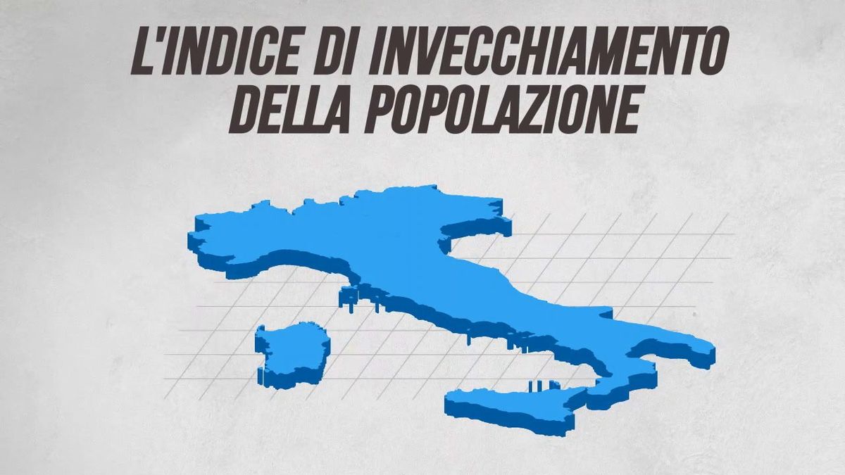 L'indice di invecchiamento della popolazione