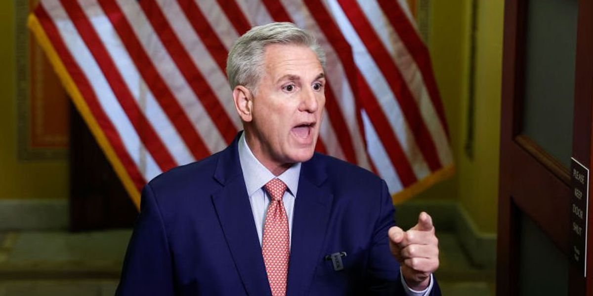 McCarthy calls out reporter for blinding problem in attempt to pit him against his own party: 'You haven't quoted anybody'
