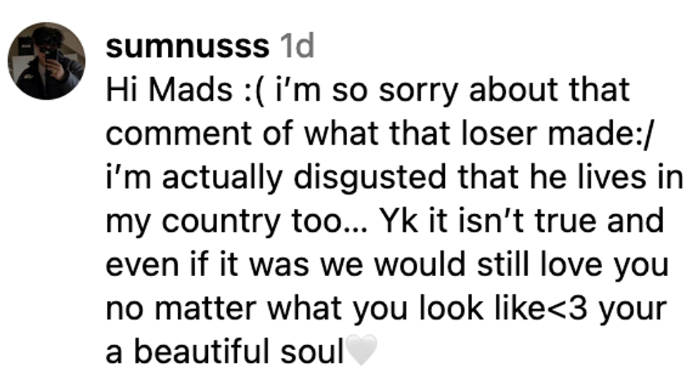 Madison Beer Rips IG Troll Telling Her She's 'Getting Fatter' PHOTOS