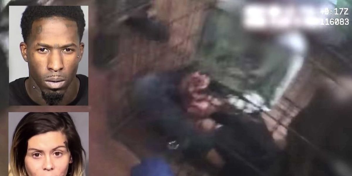NextImg:Disturbing video shows police rescuing kids from cages at Las Vegas hotel room after couple believed one had been beaten to death