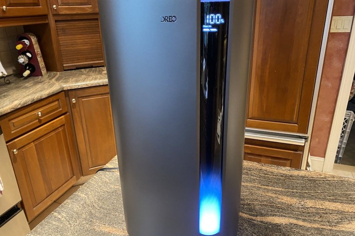a photo of Dreo Macro Max S Air Purifier on a counter