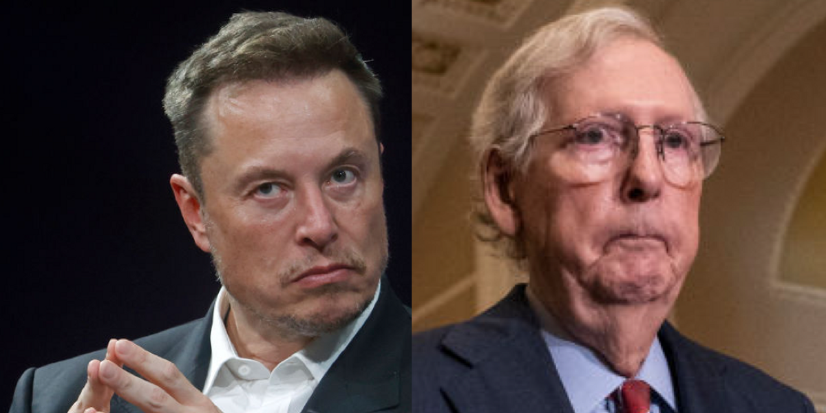 NextImg:'This is insane': Elon Musk calls for constitutional amendment after bizarre McConnell episode