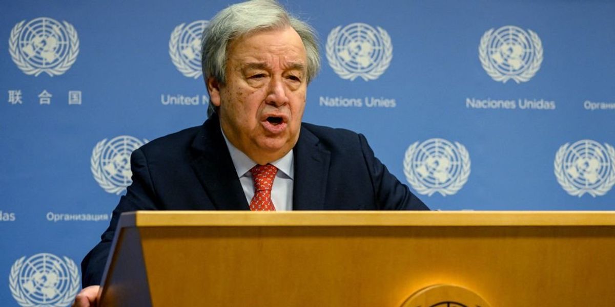 NextImg:'Climate change is here. It is terrifying': UN chief refers to 'global boiling' while peddling climate alarmism agenda