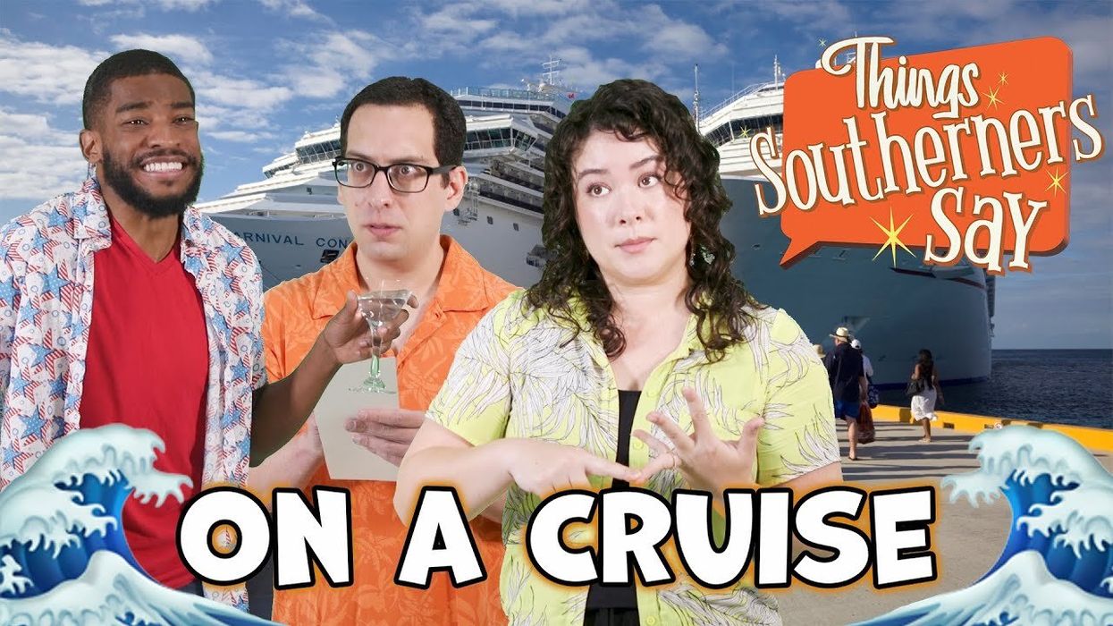 What we say on a cruise