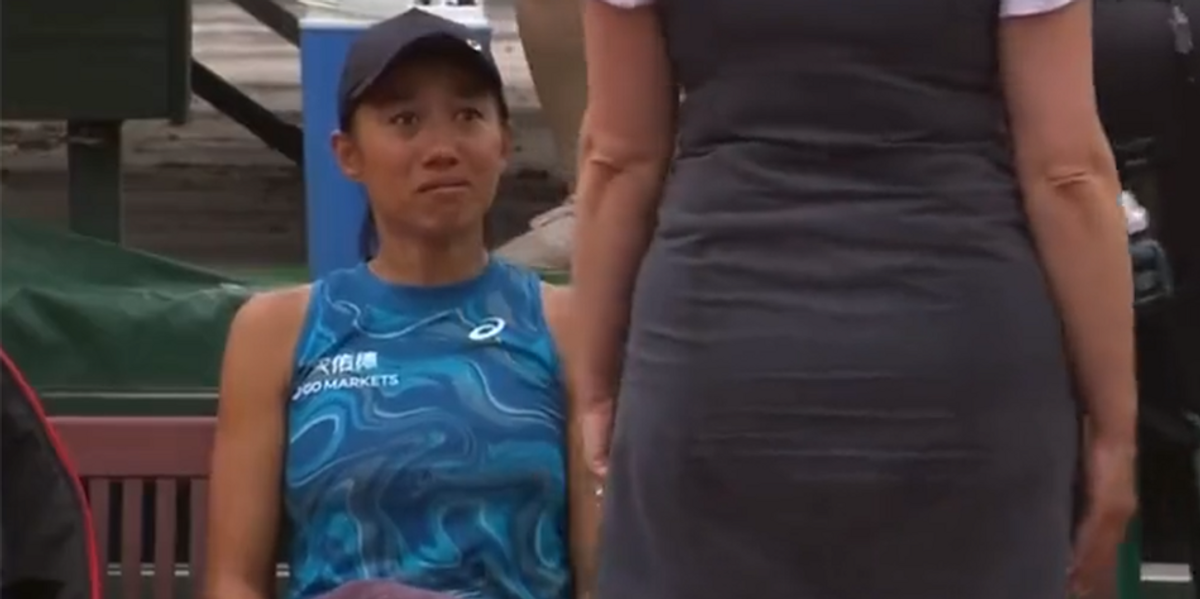 NextImg:Chinese tennis player has panic attack, quits match after controversial move by opponent — officials then claim China is 'manipulating the world'