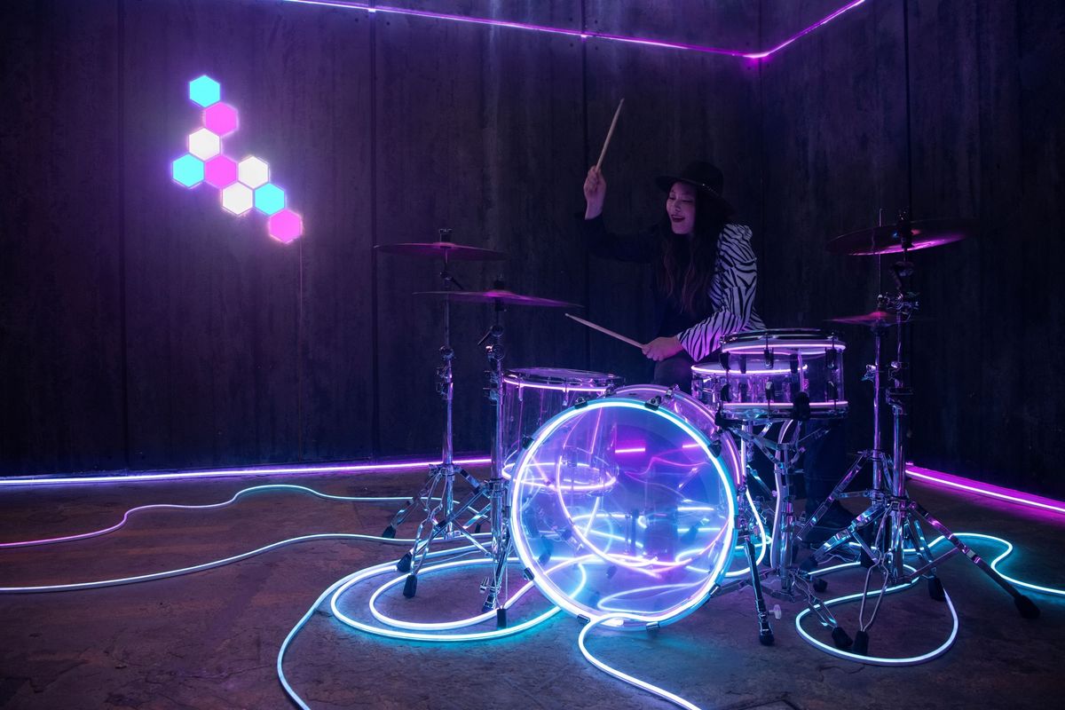 Everything you need to know about GE Lighting's New Cync Smart Hexagon Panels.