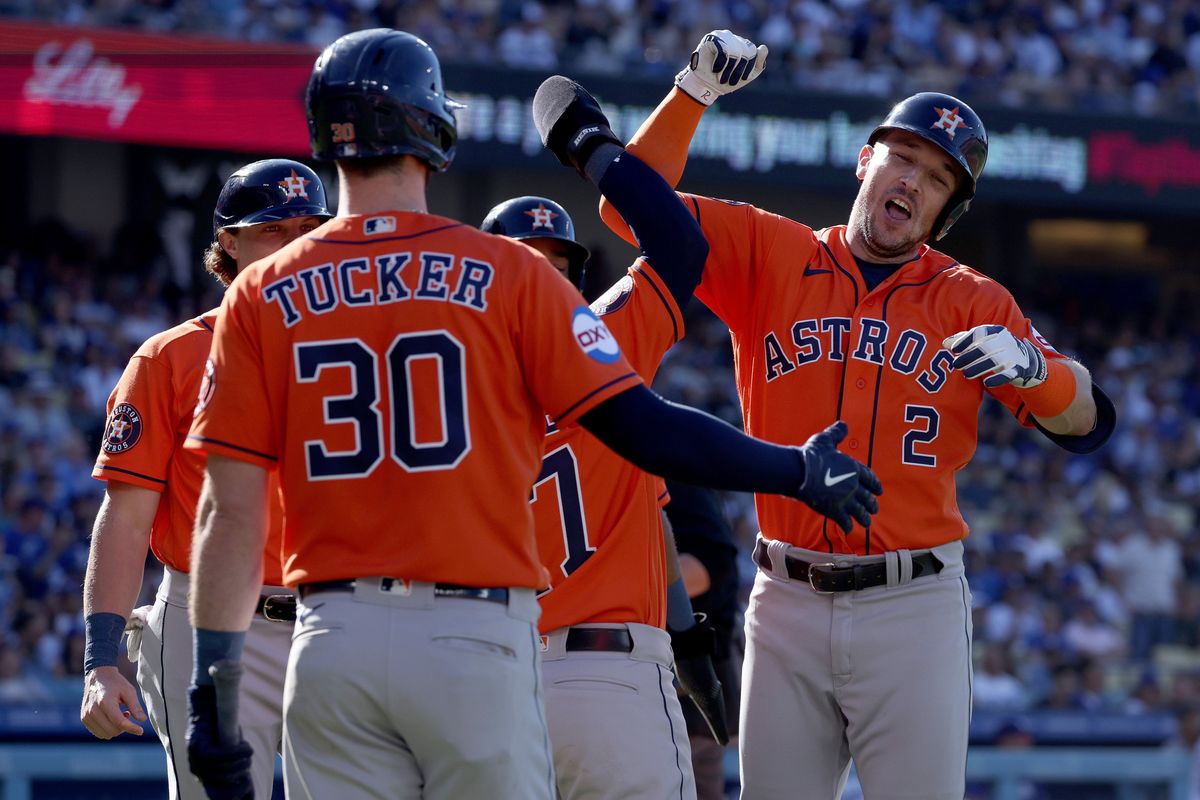 Astros Kyle Tucker, Alex Bregman
