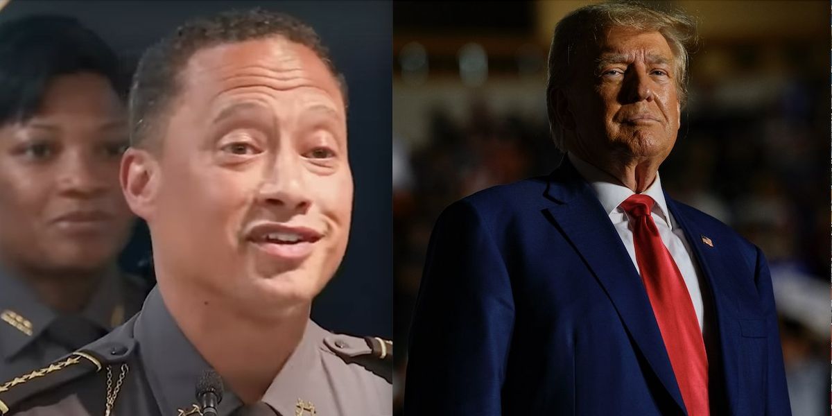 Trump 'mug shot' will be taken if he's indicted in Georgia, sheriff says while appearing to smile