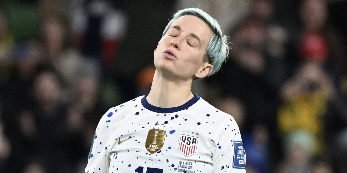 NextImg:US women's soccer team eliminated from World Cup in shootout loss to Sweden — and many folks couldn't be happier about it