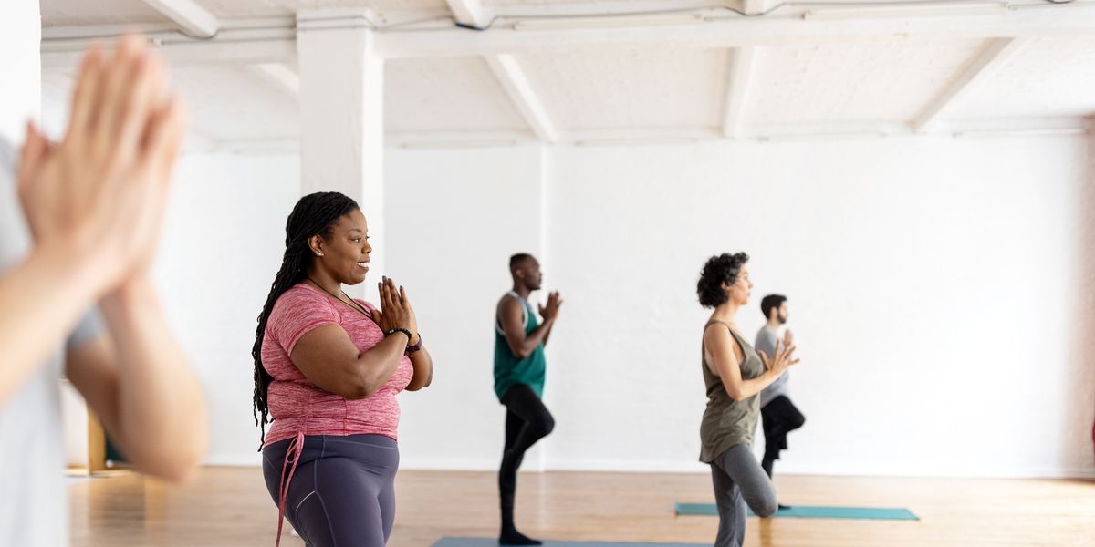 I Took A Yoga Class & Proved To Myself That Yoga Is For Plus-Sized Women Too