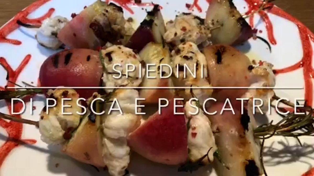 Cuciniamo insieme: spiedini di pesca e pescatrice