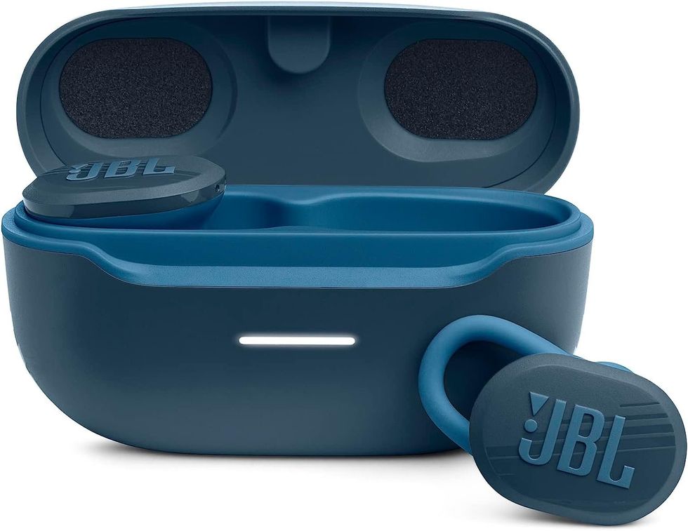 product shot of JBL Endurance Race Waterproof True Wireless Active Sport Earbuds,