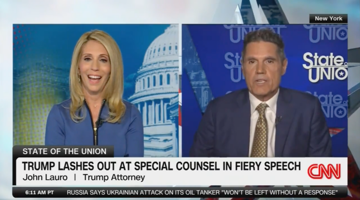 CNN screenshot of Dana Bash and John Lauro