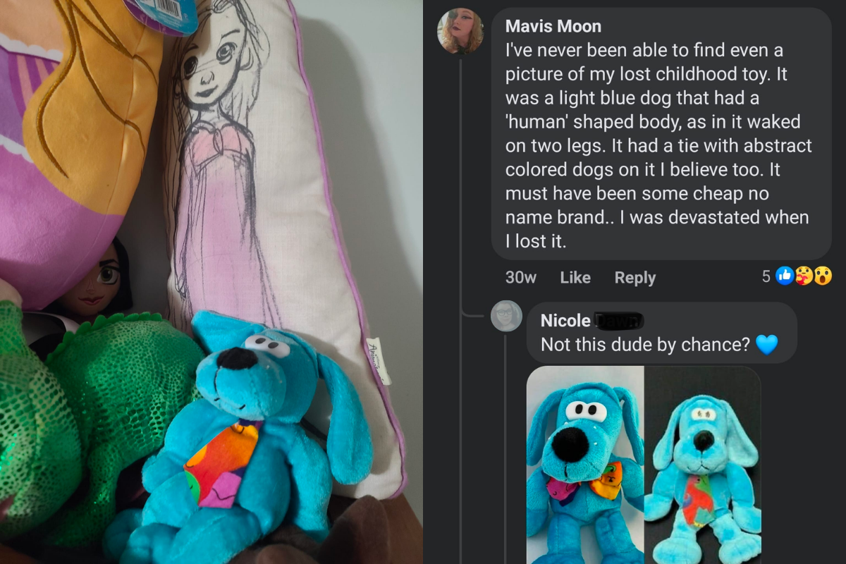 Facebook group rallies to reunite members with long lost childhood items