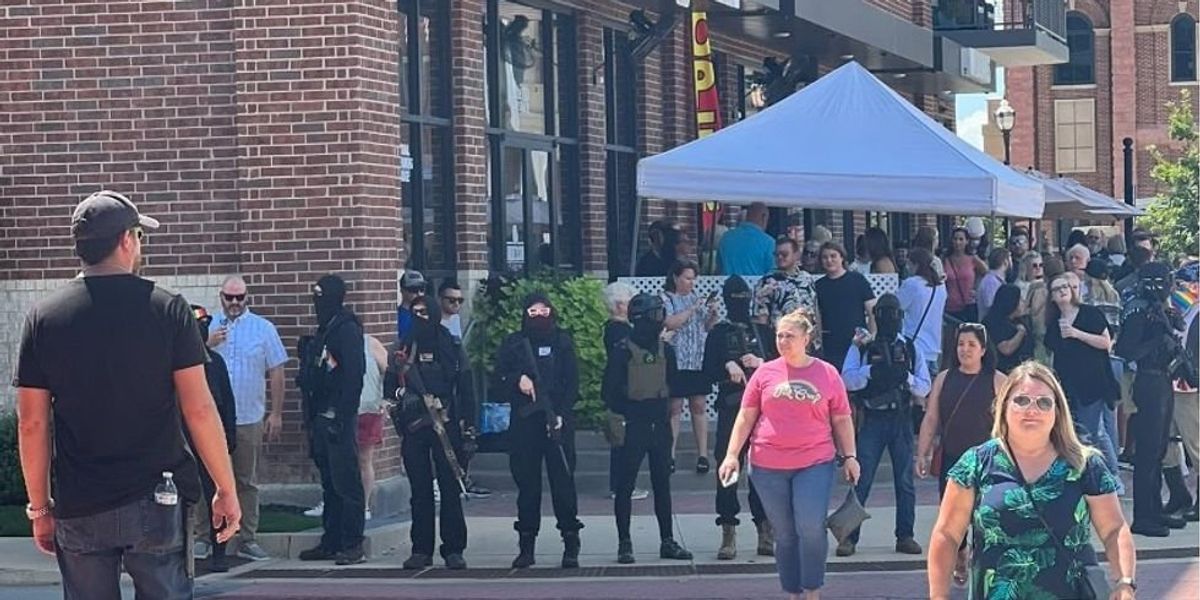 NextImg:Restaurant that hosted 'kid-friendly' drag show guarded by Antifa now leaving conservative area and relocating to liberal city — perhaps in part because of BlazeTV's Sara Gonzales
