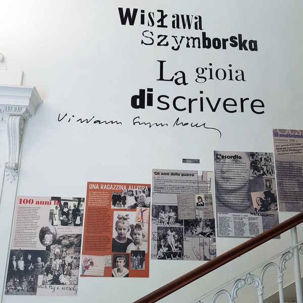 Wislawa Szymborska in mostra a Genova