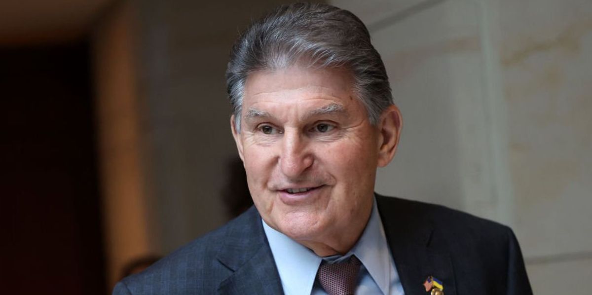 NextImg:Another Dem defection? Manchin confirms he is 'seriously' thinking about leaving the Democratic Party in the dust