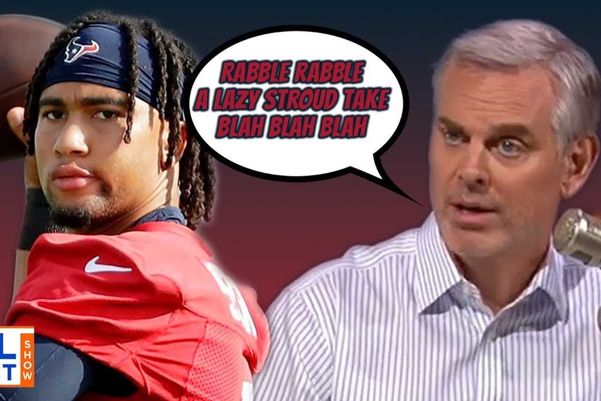 Here's why Colin Cowherd's vendetta against Texans QB CJ Stroud is lazy