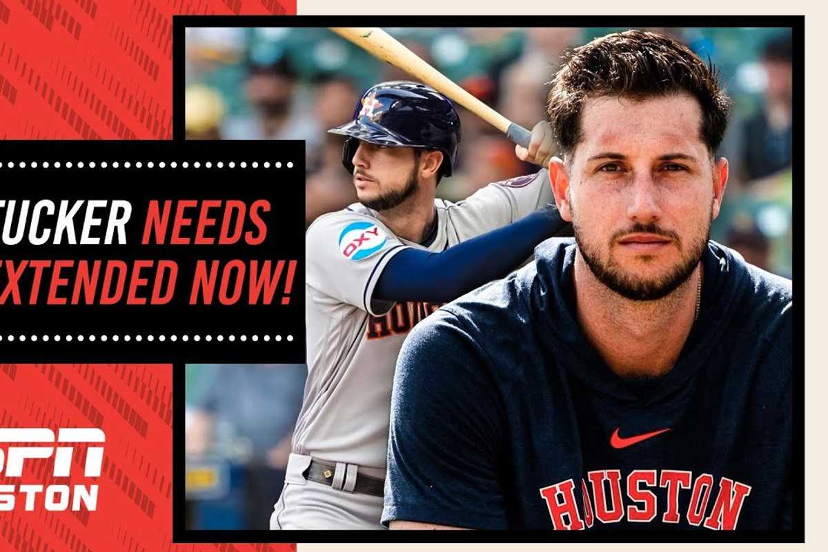 Why the Astros need to extend Kyle Tucker sooner rather than later
