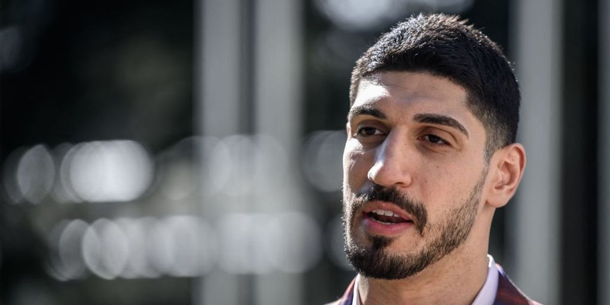 NextImg:'Men don't belong in women's spaces': Former NBA player Enes Freedom quips about donning a wig and competing in the WNBA