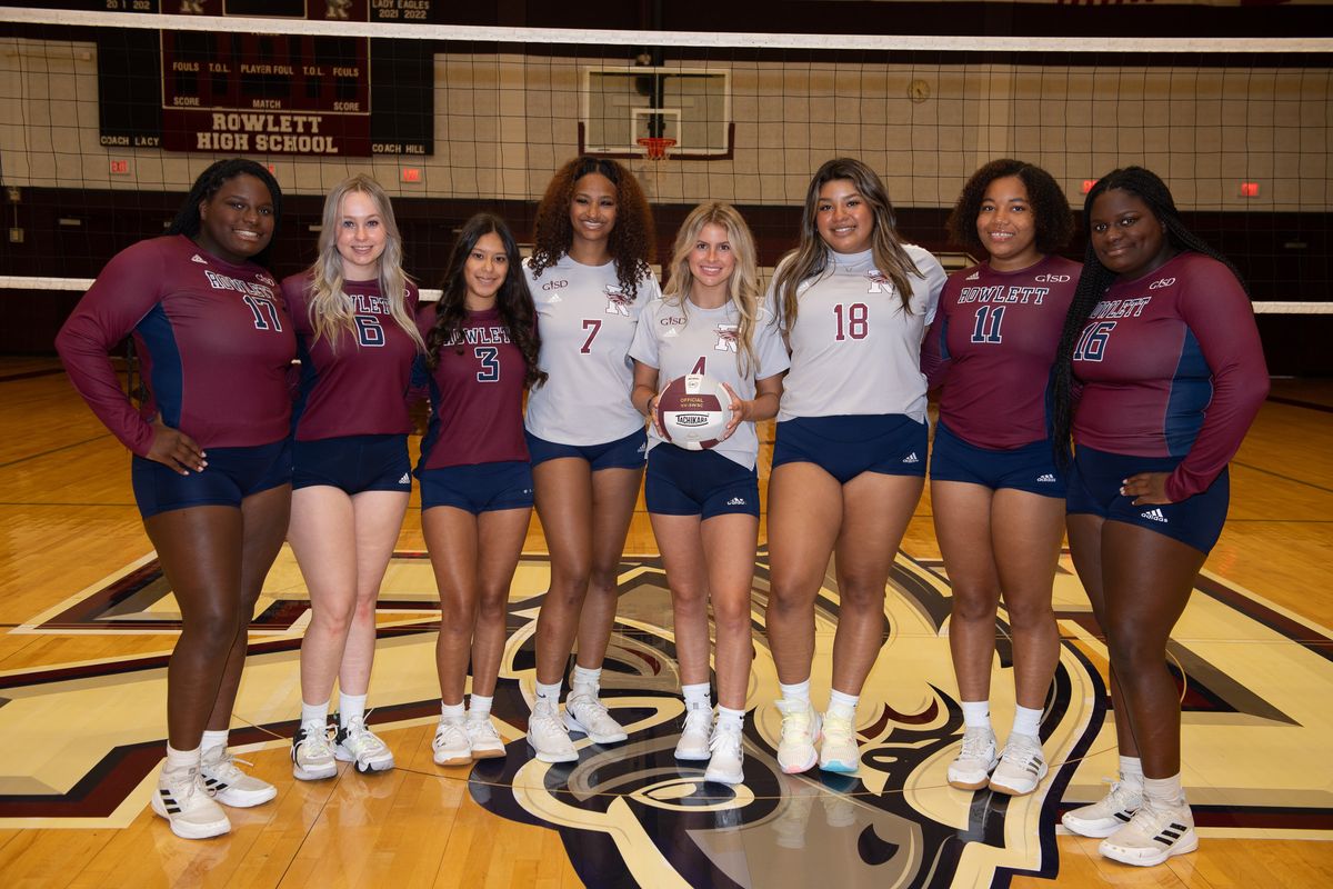 PHOTO GALLERY & HYPE VIDEO: Rowlett Volleyball gearing up for success