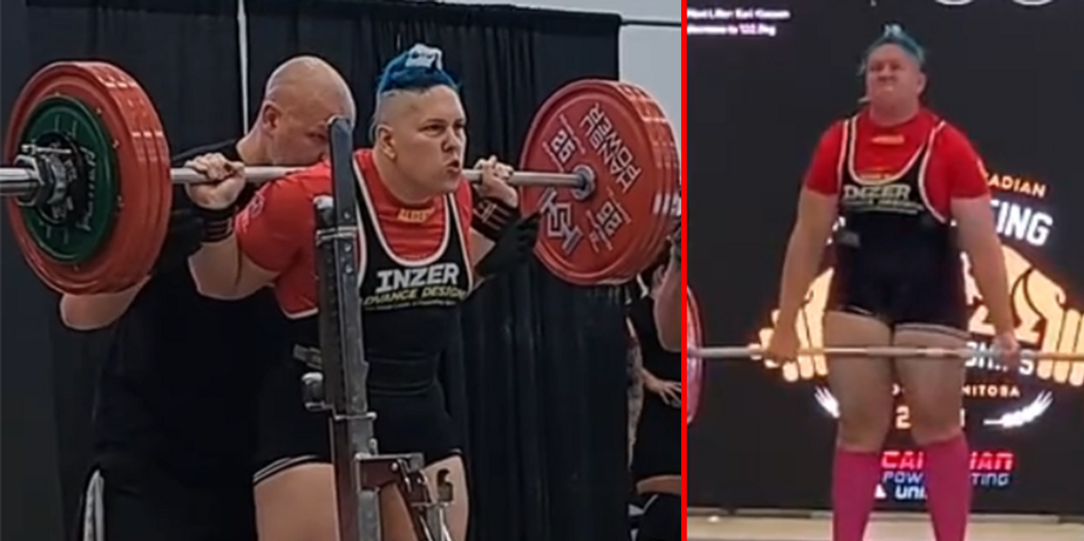 Transgender powerlifter destroys female competition, beats 2nd-place woman by more than 450 pounds