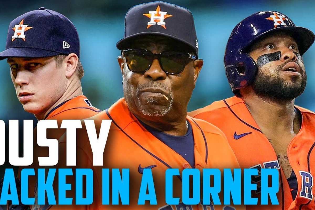 How Astros wild circumstances just painted Dusty Baker into unexpected corner