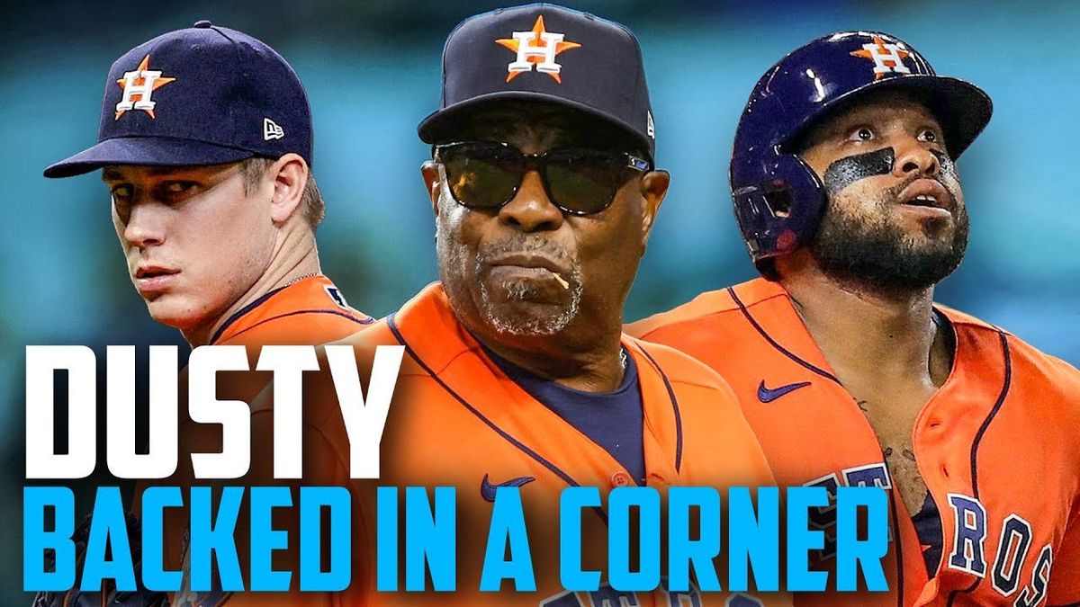 How Astros wild circumstances just painted Dusty Baker into unexpected corner