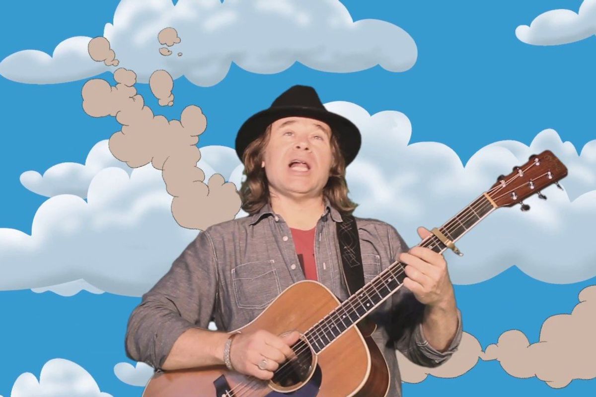PREMIERE | Tom Freund Sees Hope in 'Homer Simpson's Clouds (Day of the Locust)'