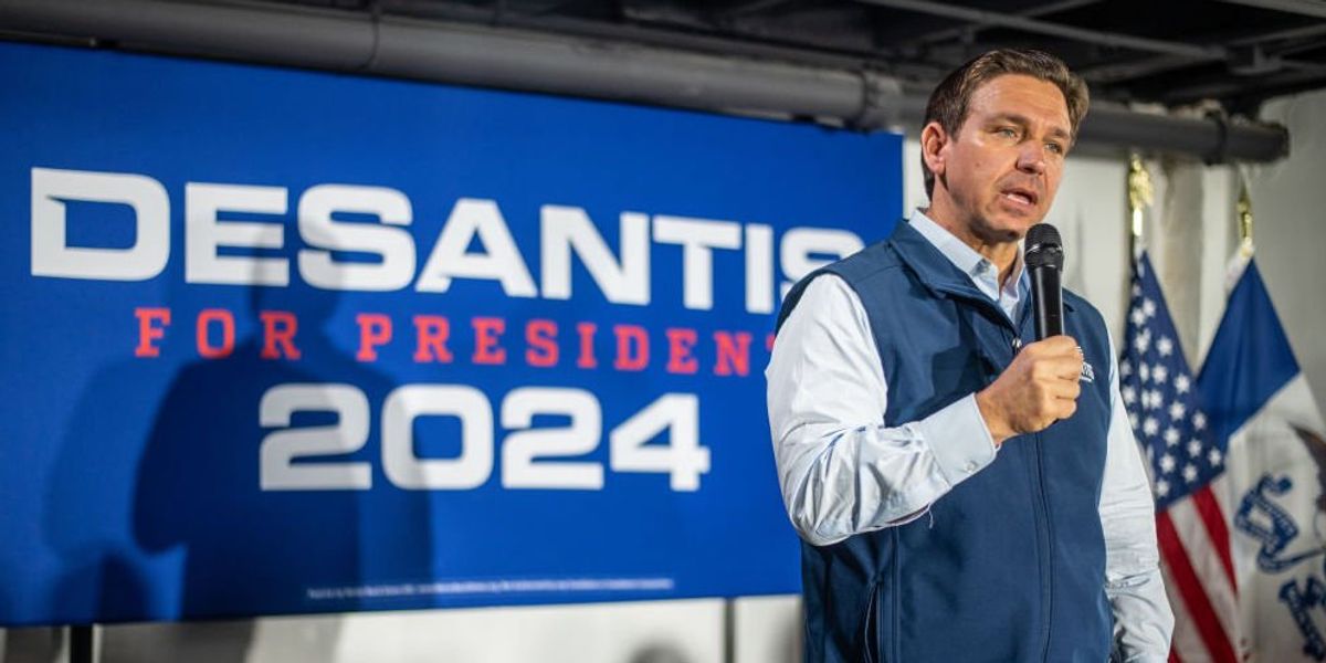 NextImg:DeSantis shuts down reporter for trying to use his children to corner him on LGBTQ issues: 'My children are my children'
