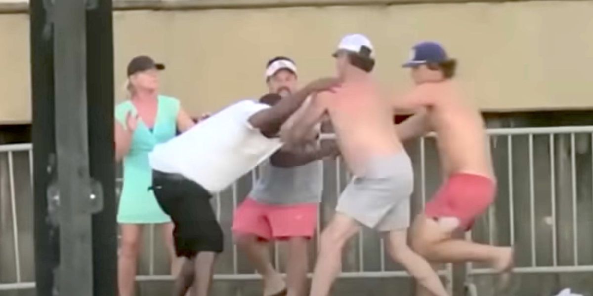 NextImg:Police issue assault charges for 3 white males in Alabama riverfront brawl that went viral online