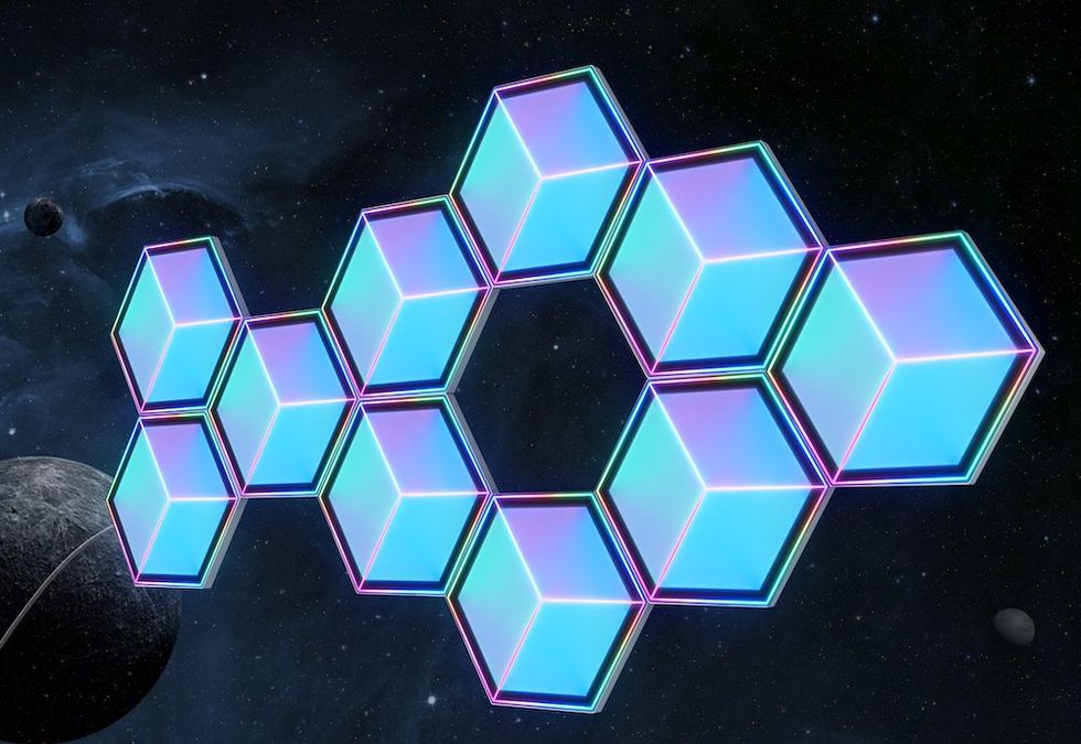 a photo of Glide HexagonLight Panels Ultra
