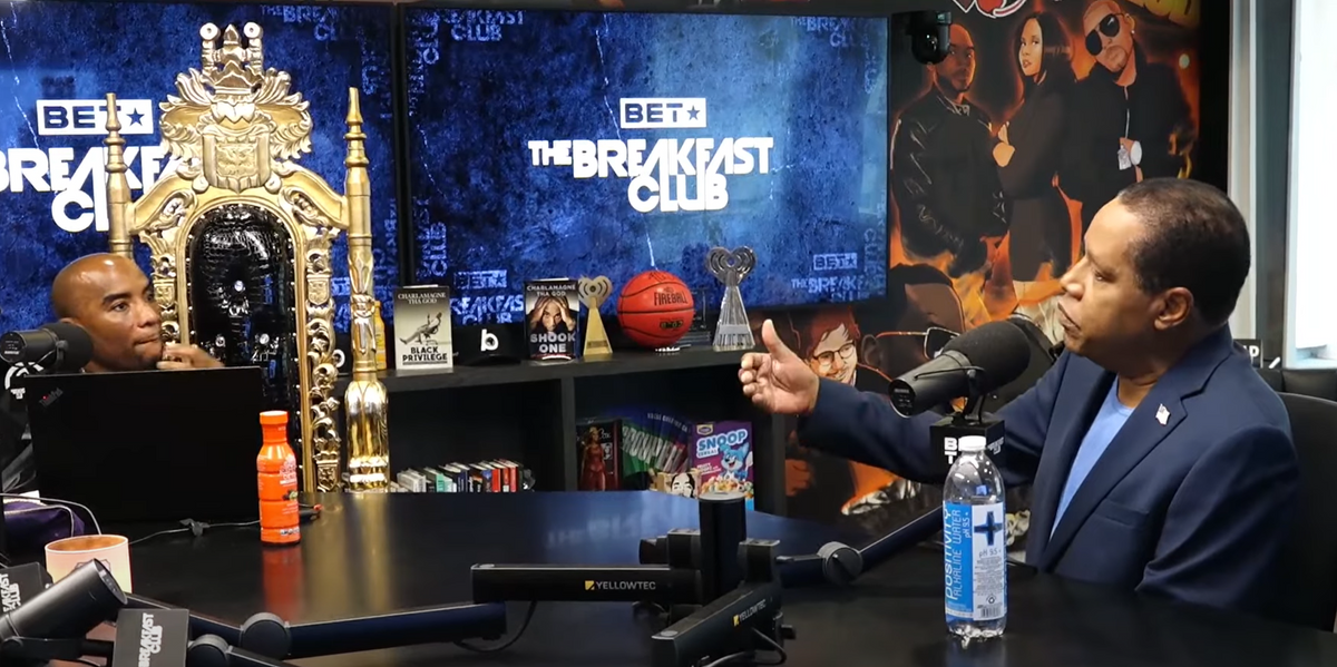 NextImg:Larry Elder skewers Charlamagne Tha God over Joe Biden declaring he 'ain't black' if he voted for Donald Trump