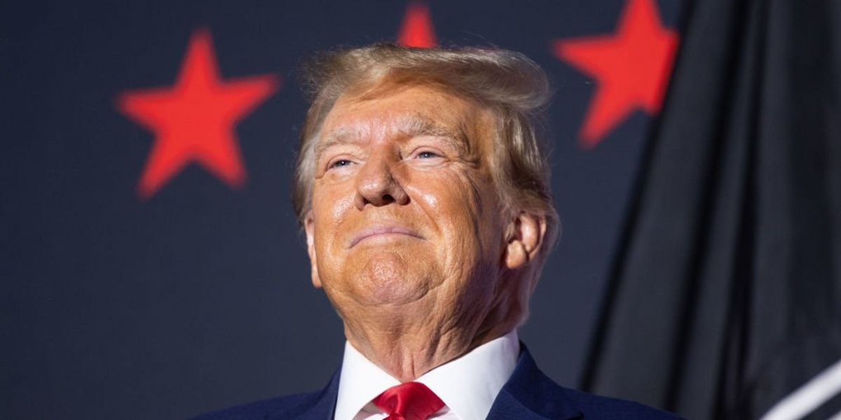 NextImg:CBS News poll shows Trump voters trust Trump more than family and religious leaders, indictments have become a rallying factor