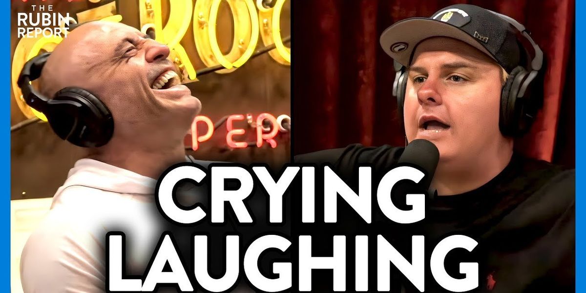 NextImg:Joe Rogan laughs so hard he CAN’T BREATHE after hearing Kamala Harris described like THIS