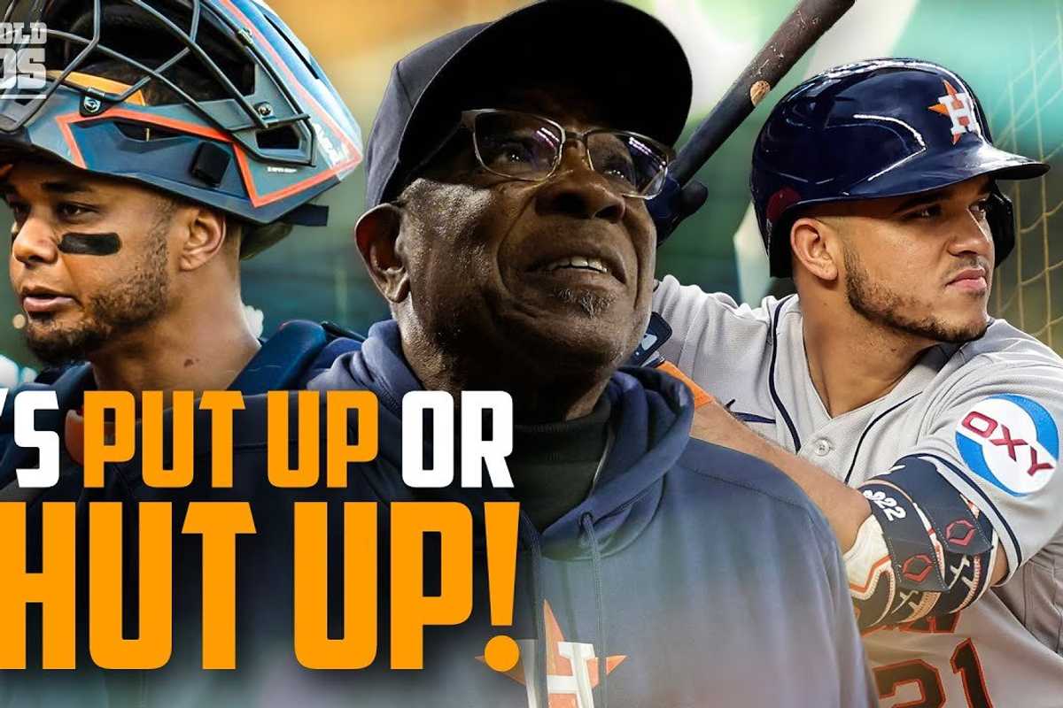Looks like the excuses just ran out for Dusty Baker, Astros