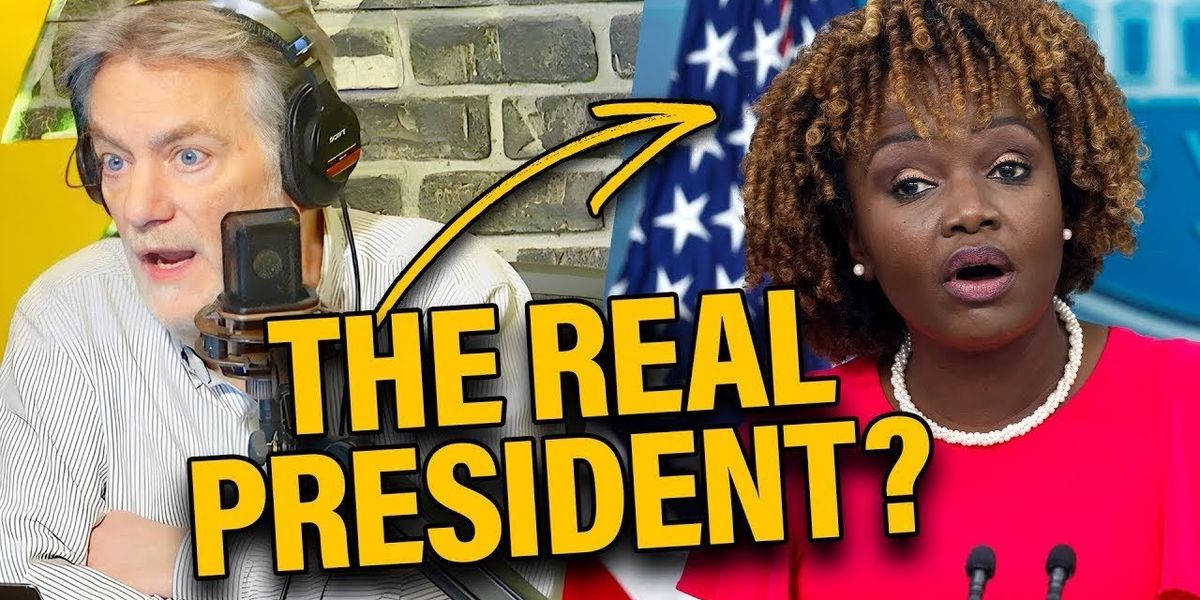 NextImg:Karine Jean-Pierre blunder reveals she writes Joe Biden's Tweets FOR HIM