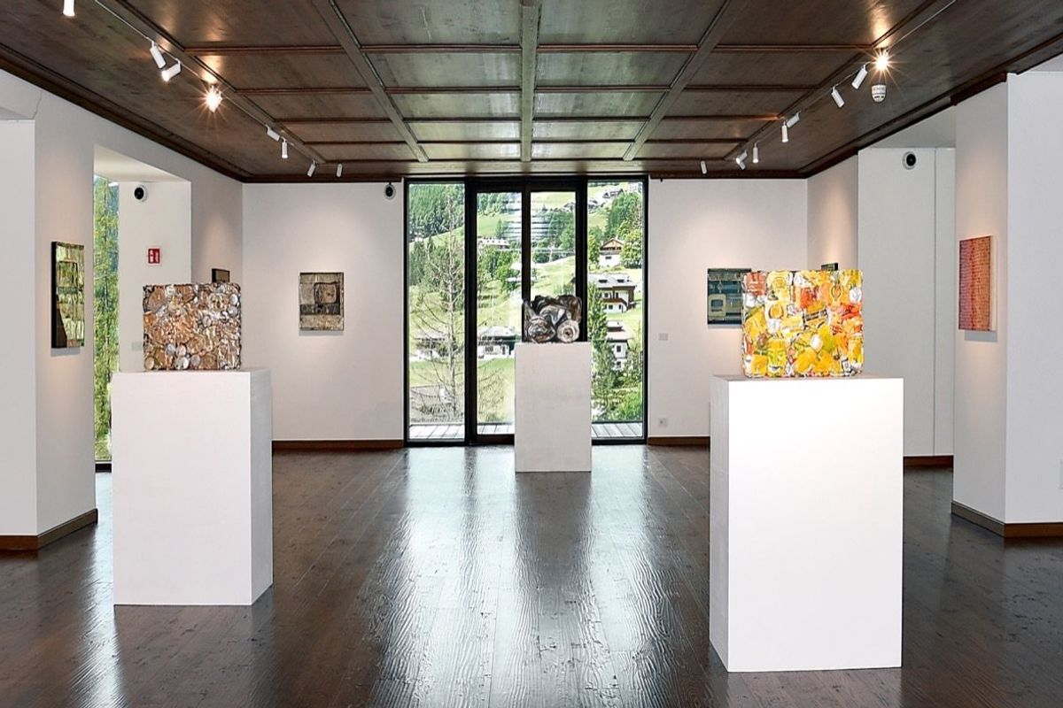 Flavio Favelli in mostra a Cortina d'Ampezzo