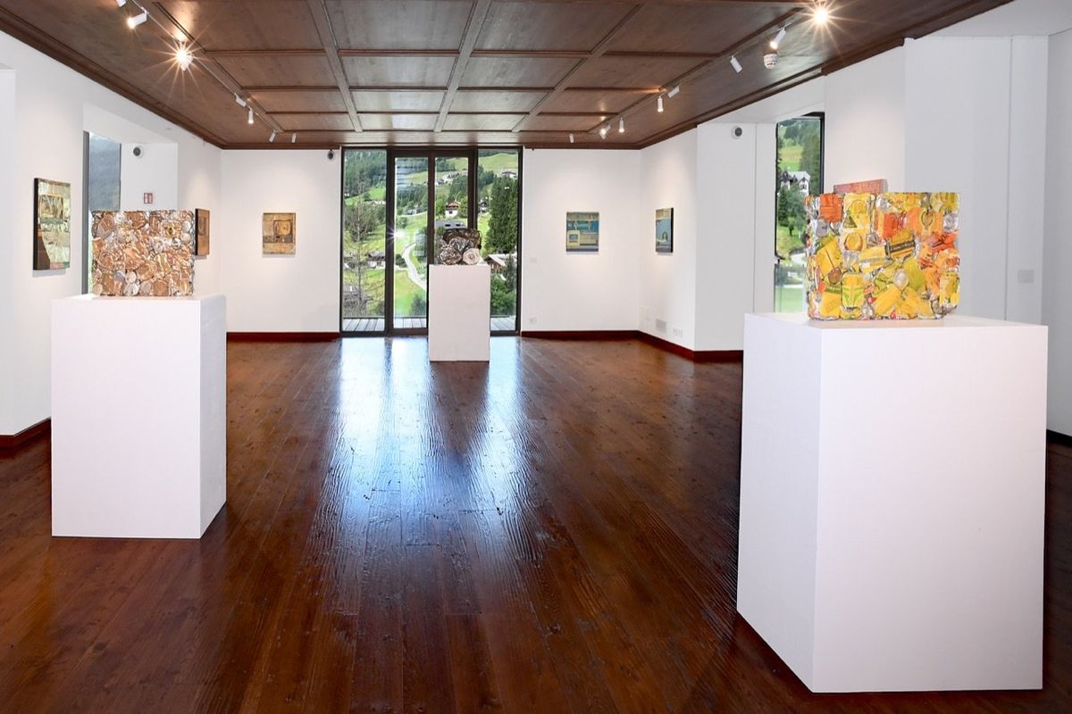 Flavio Favelli in mostra a Cortina d'Ampezzo