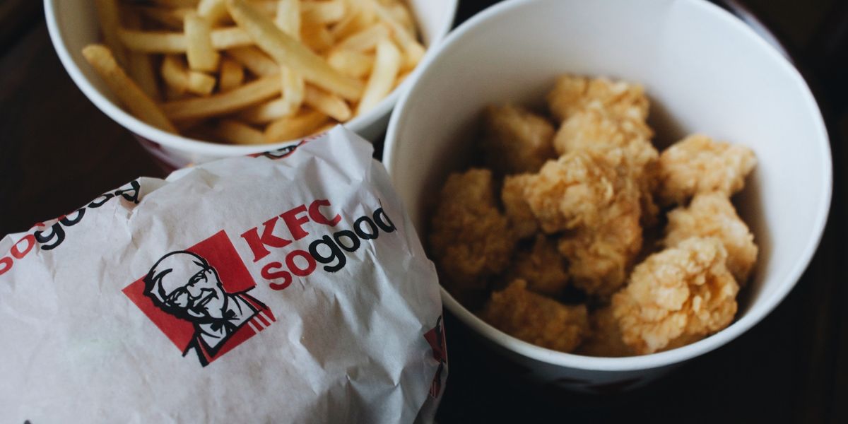 KFC menu items