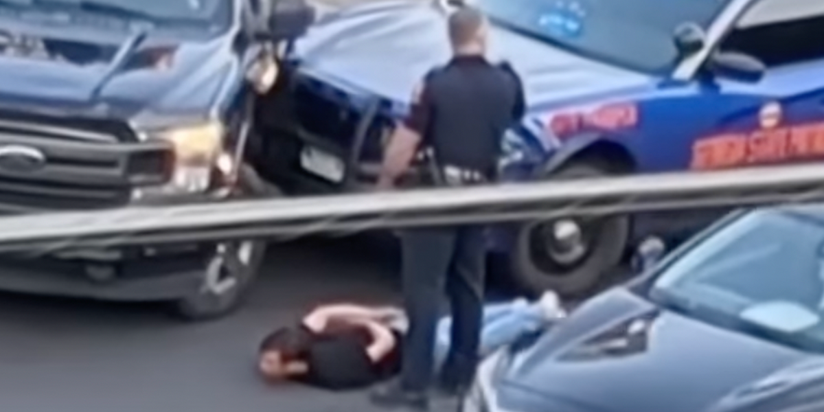 NextImg:After street takeover driver hits onlookers while trying to elude cop, brother of suspect speaks out: 'He’s a good kid. He messed up. Everybody has a mess-up.'