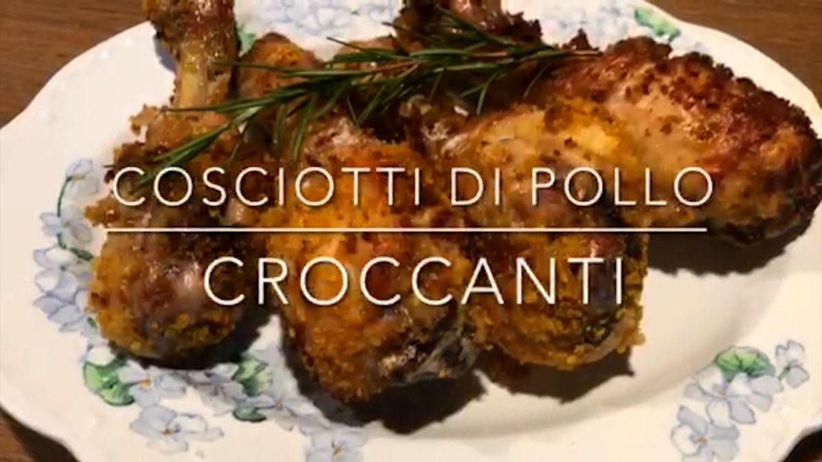Cuciniamo insieme: cosciotti di pollo croccanti