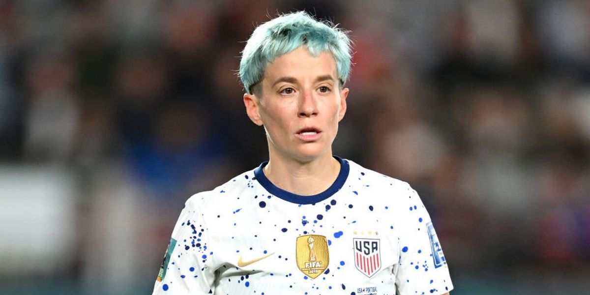 NextImg:Megan Rapinoe, when confronted with criticism, says women are victims of a 'huge backlash'