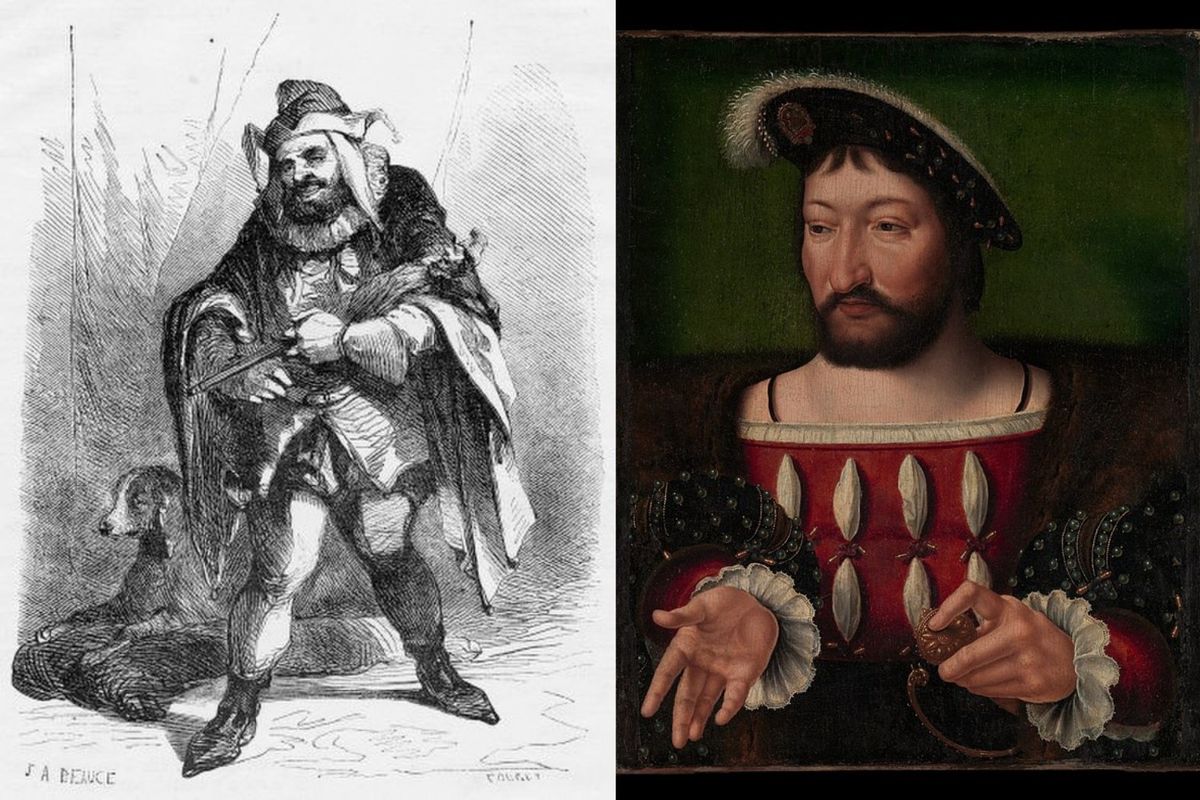 Triboulet and King Francis I