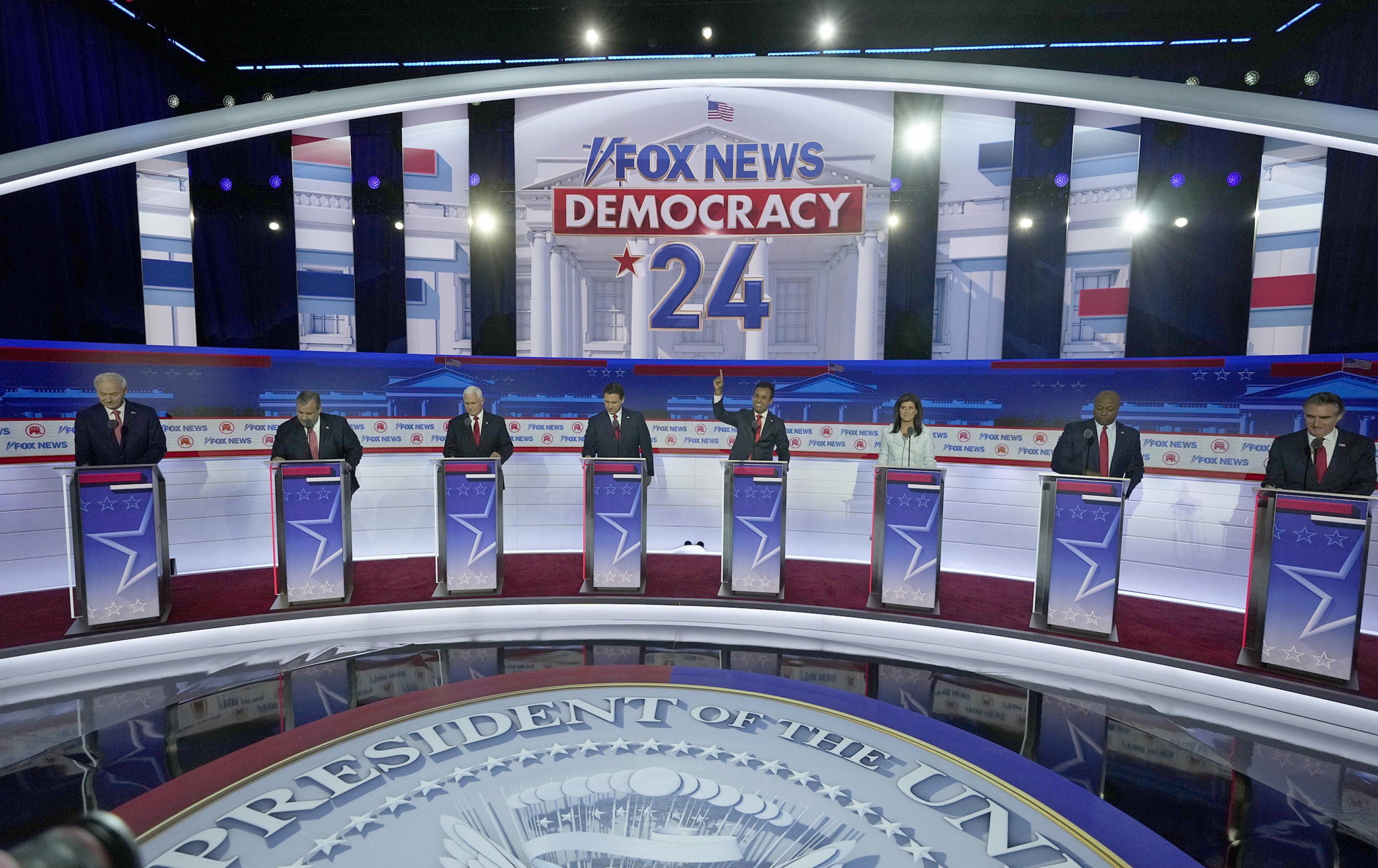 Usa 2024: come è andato il primo dibattito tra i candidati repubblicani