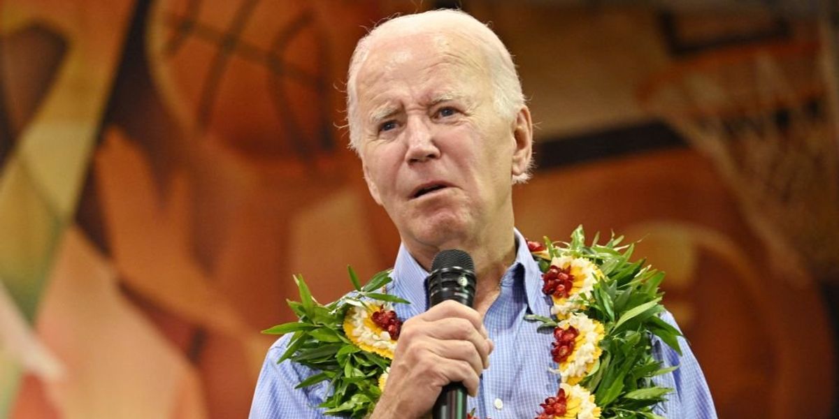 NextImg:Biden gets booed in Maui — then makes matters worse by comparing devastating blazes that killed hundreds to nearly losing his Corvette in a fire