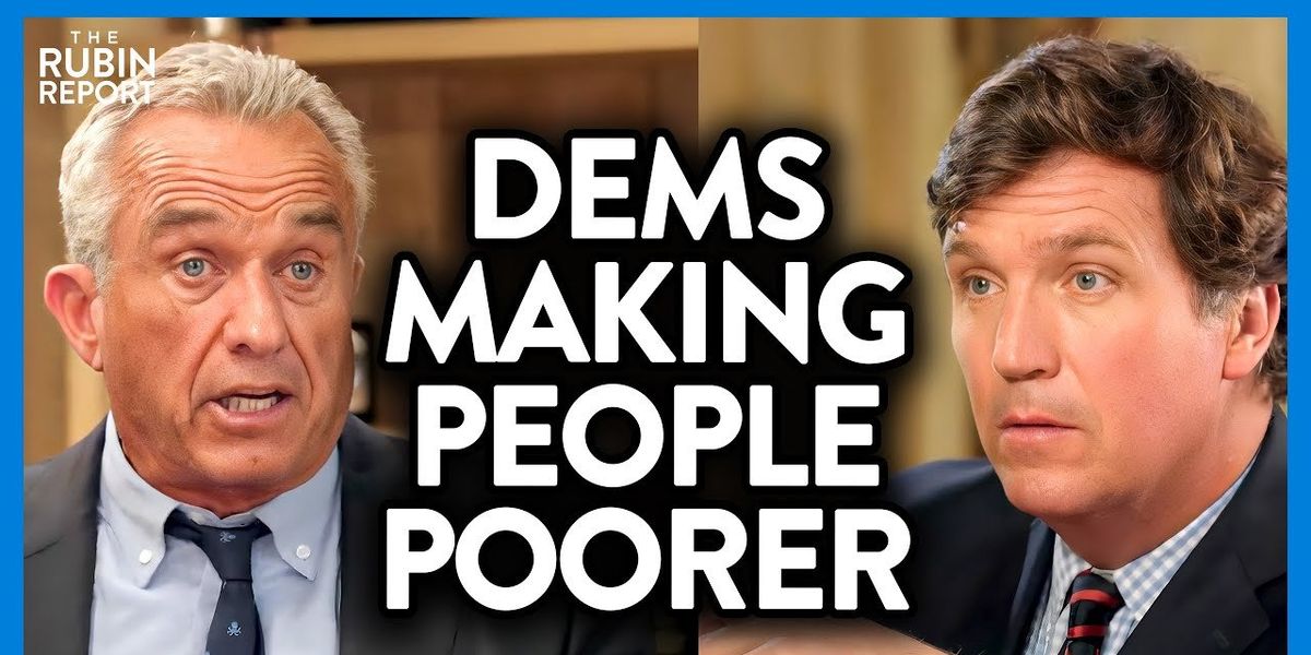 NextImg:RFK Jr. tells Tucker Carlson the percentage of America’s wealth that belongs to the Democratic Party, and it’s both ironic and disgusting