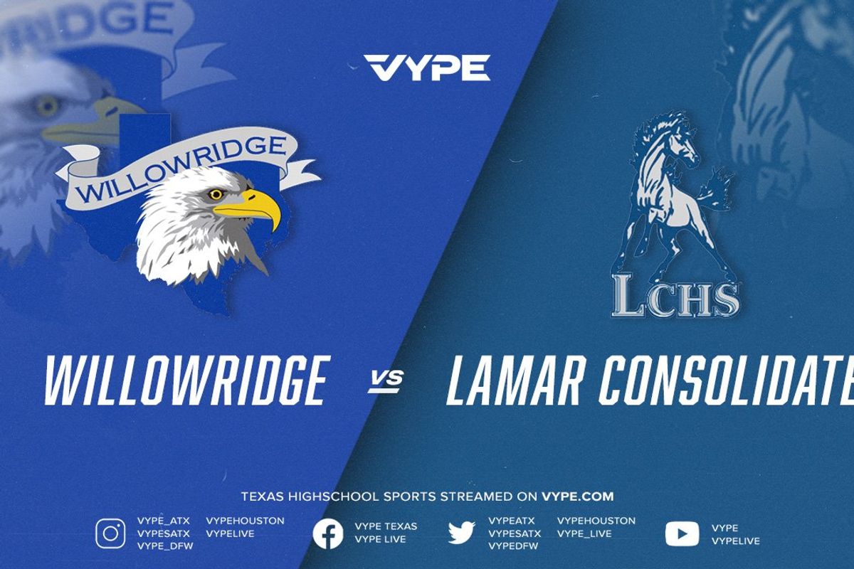 7:15PM - Football: Willowridge vs. Lamar Consolidated