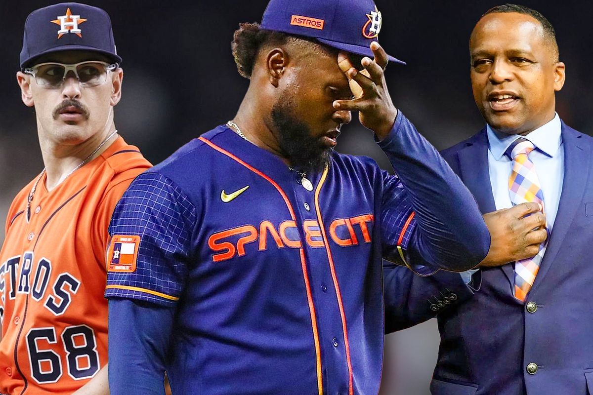 Astros JP France, Cristian Javier, Dana Brown