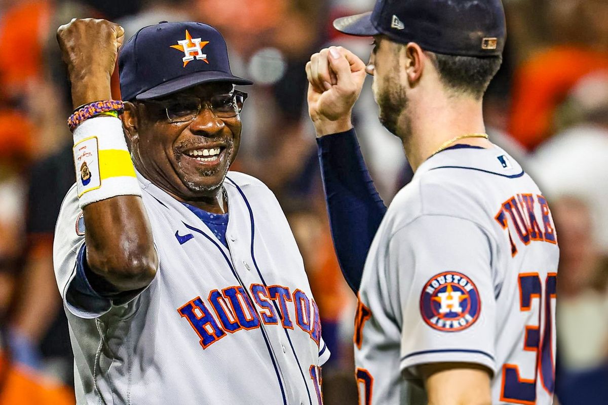 Astros Dusty Baker, Kyle Tucker